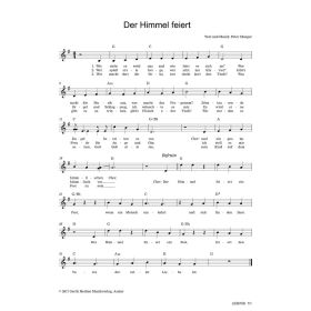 Produktbild des Artikels Noten - Download Der Himmel feiert