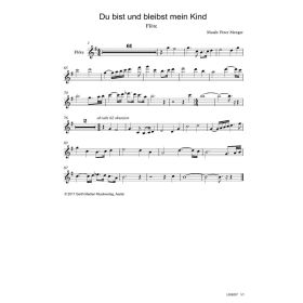 Produktbild des Artikels Du bist und bleibst mein Kind (Noten - Download)
