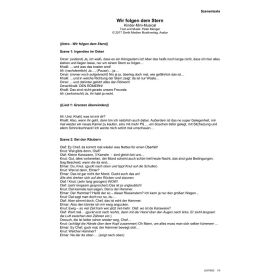 Produktbild des Artikels Noten - Download Wir folgen dem Stern (Szenentexte)