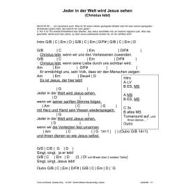 Produktbild des Artikels Jeder in der Welt wird Jesus sehen (Noten - Download)