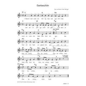 Produktbild des Artikels Noten - Download Dankeschön