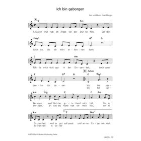 Produktbild des Artikels Noten - Download Ich bin geborgen