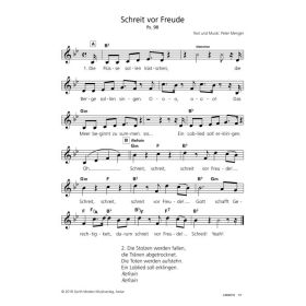 Produktbild des Artikels Noten - Download Schreit vor Freude