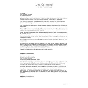Produktbild des Artikels Noten - Download Das Osterfest (Liedtexte)