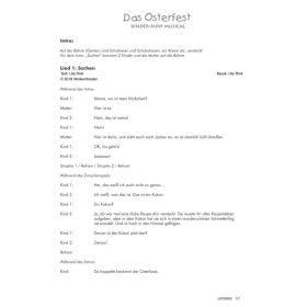 Produktbild des Artikels Noten - Download Das Osterfest (Szenentexte)