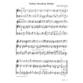 Produktbild des Artikels Noten - Download Nehmt Abschied, Brüder