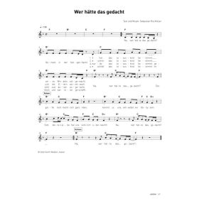 Produktbild des Artikels Noten - Download Wer hätte das gedacht