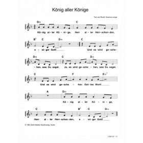 Produktbild des Artikels Noten - Download König aller Könige