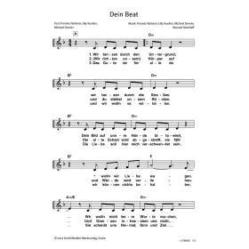 Produktbild des Artikels Noten - Download Dein Beat