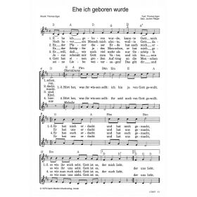 Produktbild des Artikels Ehe ich geboren wurde (Noten - Download)