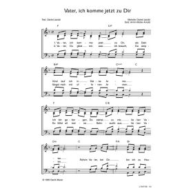 Produktbild des Artikels Vater, ich komme jetzt zu dir (Noten - Download)