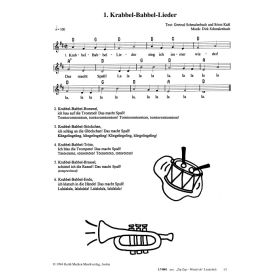 Produktbild des Artikels Noten - Download Krabbel-Babbel-Lieder