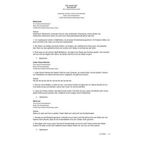 Produktbild des Artikels Die Nacht der Geschenke (Liedtexte) (Noten - Download)