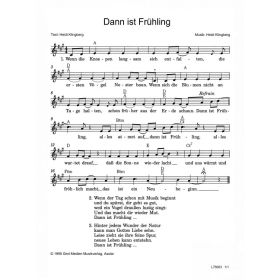 Produktbild des Artikels Noten - Download Dann ist Frühling