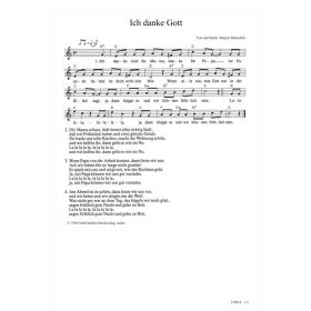 Produktbild des Artikels Noten - Download Ich danke Gott