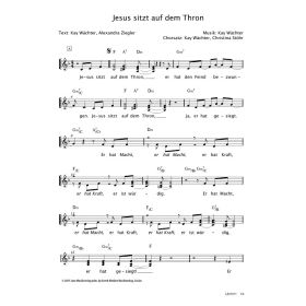 Produktbild des Artikels Noten - Download Jesus sitzt auf dem Thron