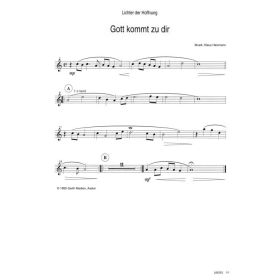 Produktbild des Artikels Noten - Download Gott kommt zu dir (Blockflöte)