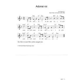 Produktbild des Artikels Noten - Download Adonai roi
