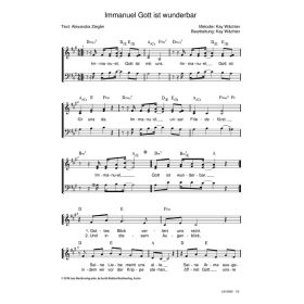 Produktbild des Artikels Noten - Download Immanuel, Gott ist wunderbar