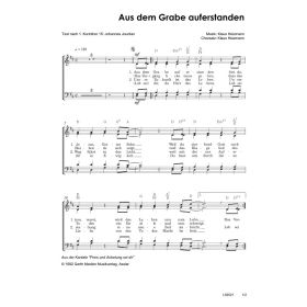 Produktbild des Artikels Noten - Download Aus dem Grabe auferstanden