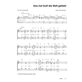 Produktbild des Artikels Noten - Download Also hat Gott die Welt geliebt