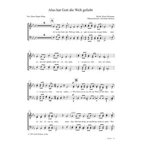Produktbild des Artikels Noten - Download Also hat Gott die Welt geliebt