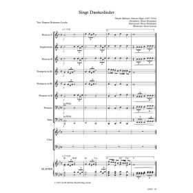 Produktbild des Artikels Singt Dankeslieder (Noten - Download)