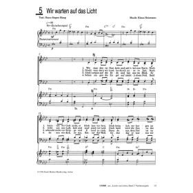 Produktbild des Artikels Noten - Download Wir warten auf das Licht