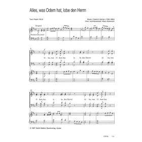 Produktbild des Artikels Noten - Download Alles, was Odem hat, lobe den Herrn