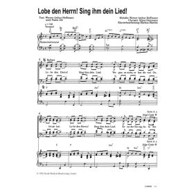 Produktbild des Artikels Noten - Download Lobe den Herrn! Sing ihm dein Lied!