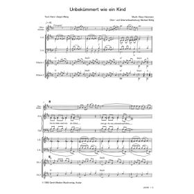 Produktbild des Artikels Noten - Download Unbekümmert wie ein Kind