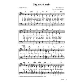 Produktbild des Artikels Sag nicht nein (Noten - Download)