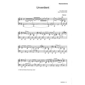 Produktbild des Artikels Unverdient (Klavierstimme) (Noten - Download)