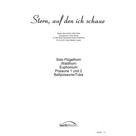 Produktbild des Artikels Noten - Download Stern, auf den ich schaue