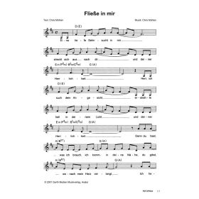Produktbild des Artikels Fließe in mir (Noten - Download)