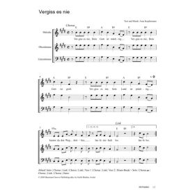 Produktbild des Artikels Noten - Download Vergiss es nie