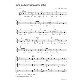 Produktbild des Artikels Was sind wohl eintausend Jahre (Noten - Download)