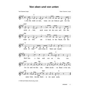 Produktbild des Artikels Noten - Download Von oben und von unten