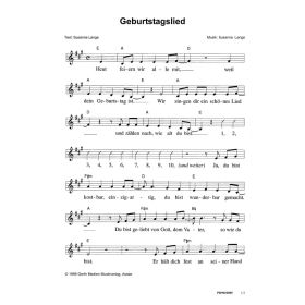 Produktbild des Artikels Noten - Download Geburtstagslied
