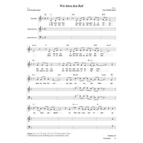 Produktbild des Artikels Wir hörn den Ruf (Noten - Download)