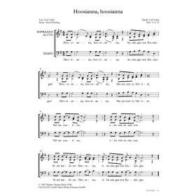Produktbild des Artikels Hoosanna / Hosanna (Noten - Download)