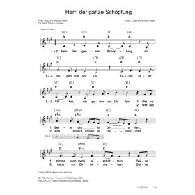 Produktbild des Artikels Herr, der ganzen Schöpfung / Awesome beauty (Noten - Download)