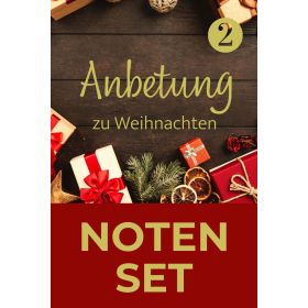 Produktbild des Artikels Noten - Download Anbetung zu Weihnachten 2 (Noten-Set)