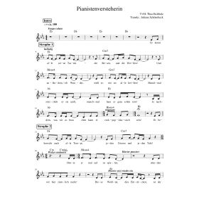 Produktbild des Artikels Noten - Download Pianistenversteherin