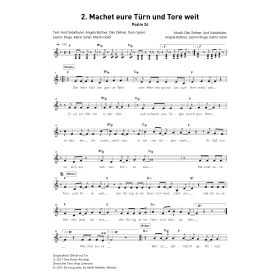 Produktbild des Artikels Noten - Download Machet eure Türn und Tore weit