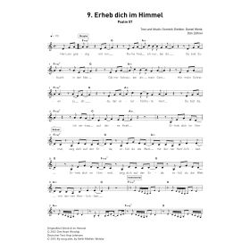 Produktbild des Artikels Noten - Download Erheb dich im Himmel