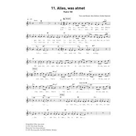Produktbild des Artikels Noten - Download Alles was atmet lobt den Herrn