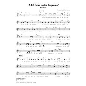 Produktbild des Artikels Noten - Download Ich hebe meine Augen auf