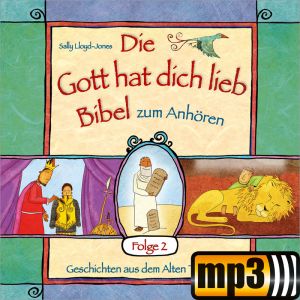 Produktbild des Artikels Die Gott hat dich lieb Bibel zum Anhören (2) [MP3-Hörbuch] (MP3-Hörbuch - Download)