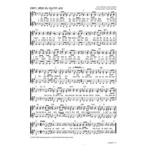 Produktbild des Artikels Herr, lebe du durch uns (Noten - Download)